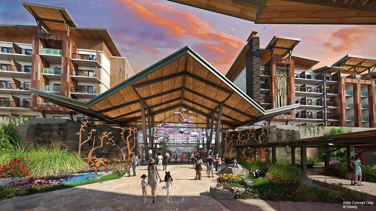 Disney Lakeshore Lodge concept art