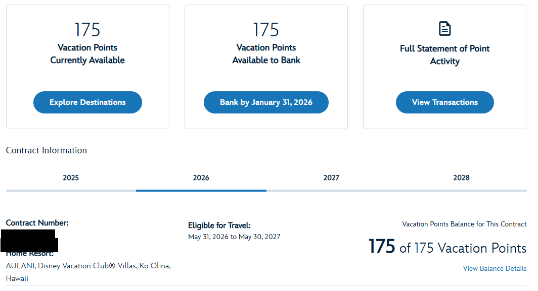 2026 Point Statement