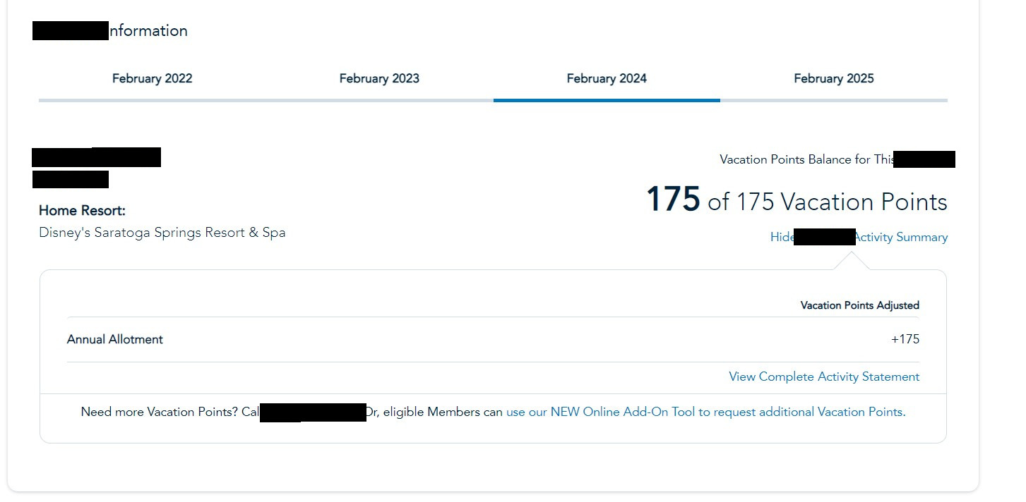 2025 Point Statement