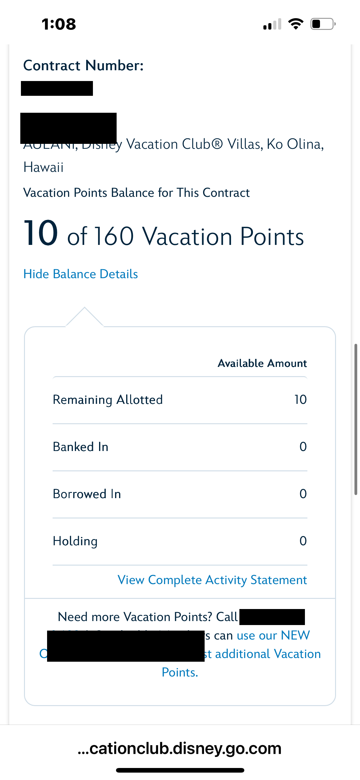 2026 Point Statement