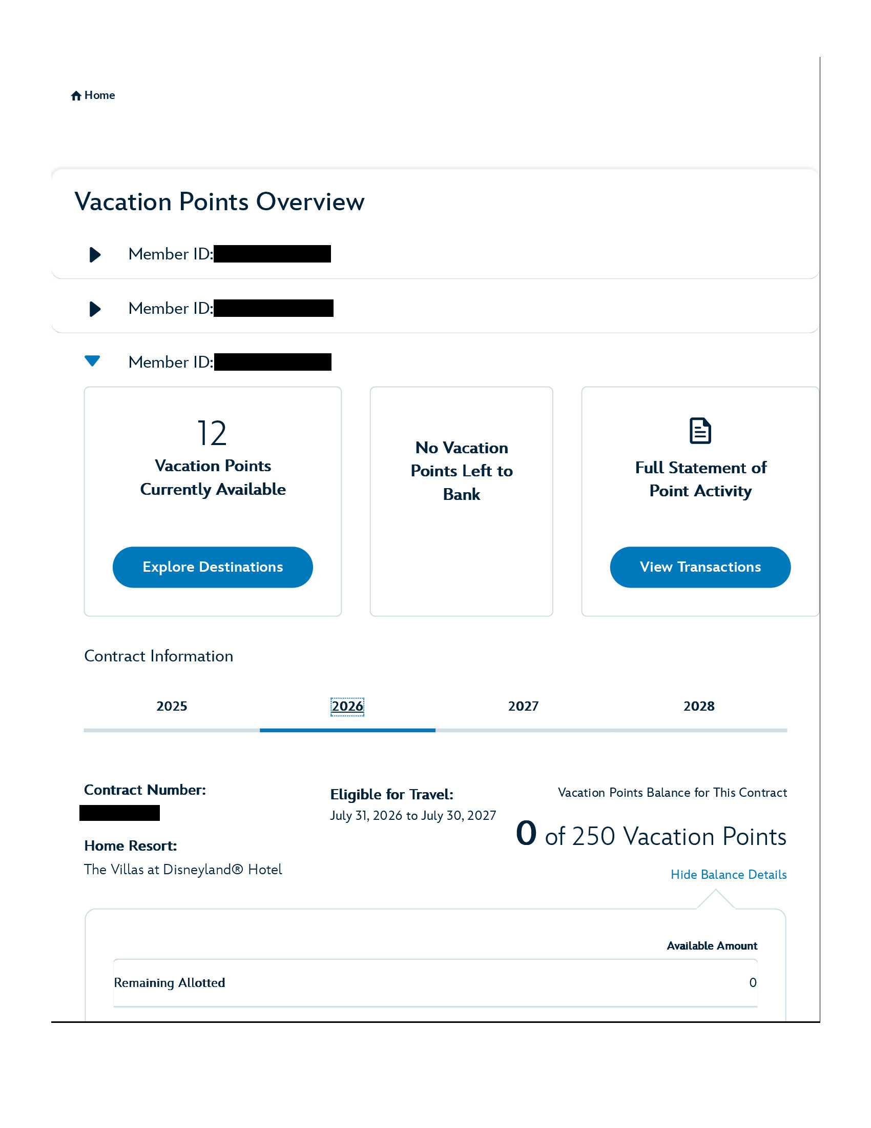 2026 Point Statement
