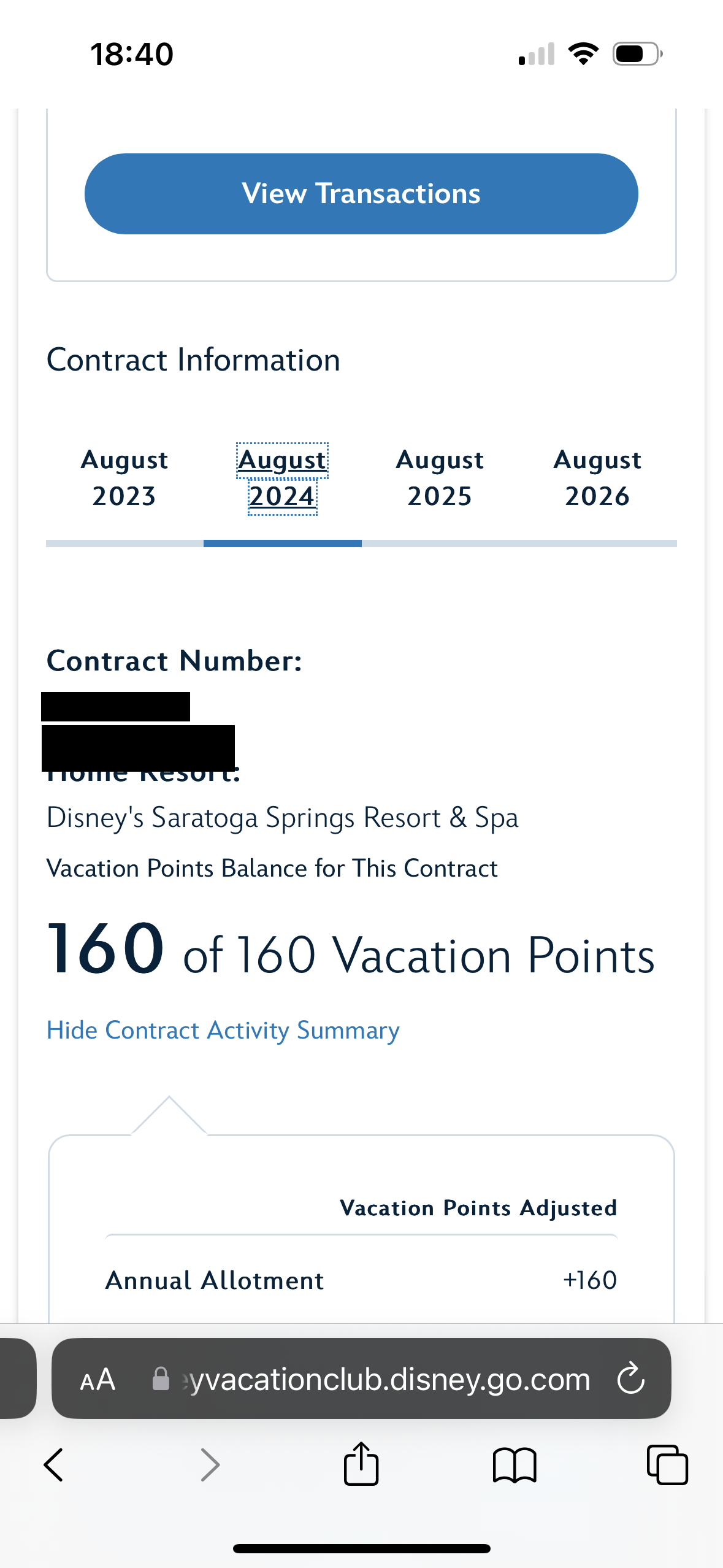 2026 Point Statement