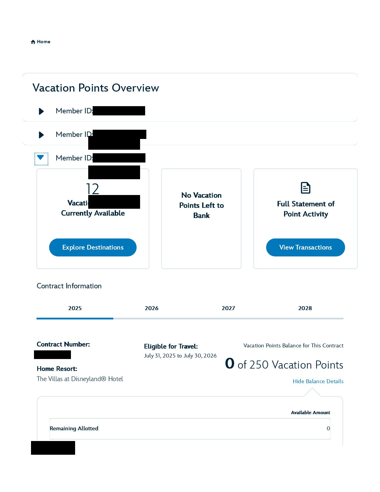 2025 Point Statement