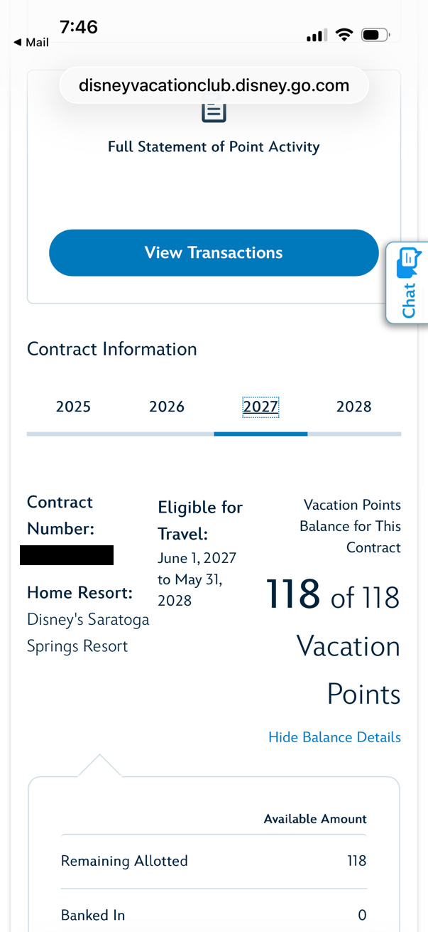 2025 Point Statement