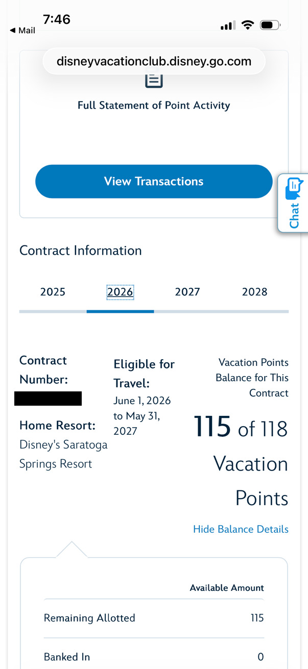 2026 Point Statement