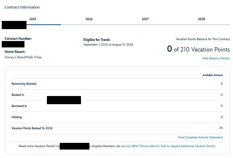 2025 Point Statement