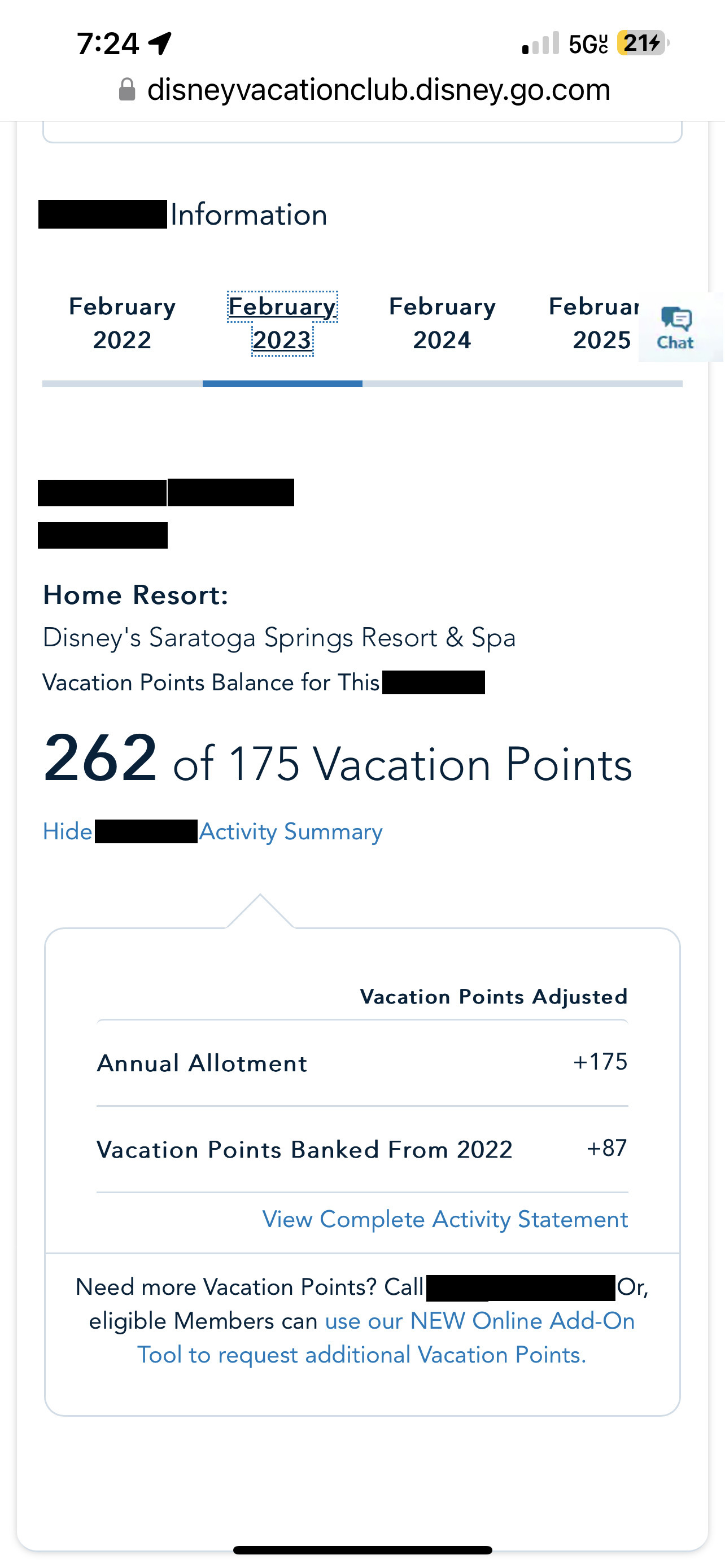 2026 Point Statement