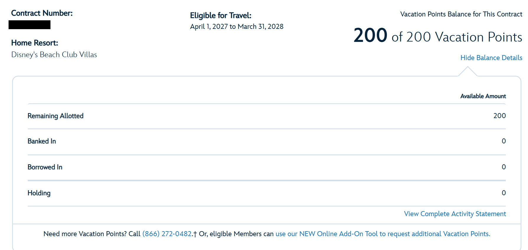 2027 Point Statement