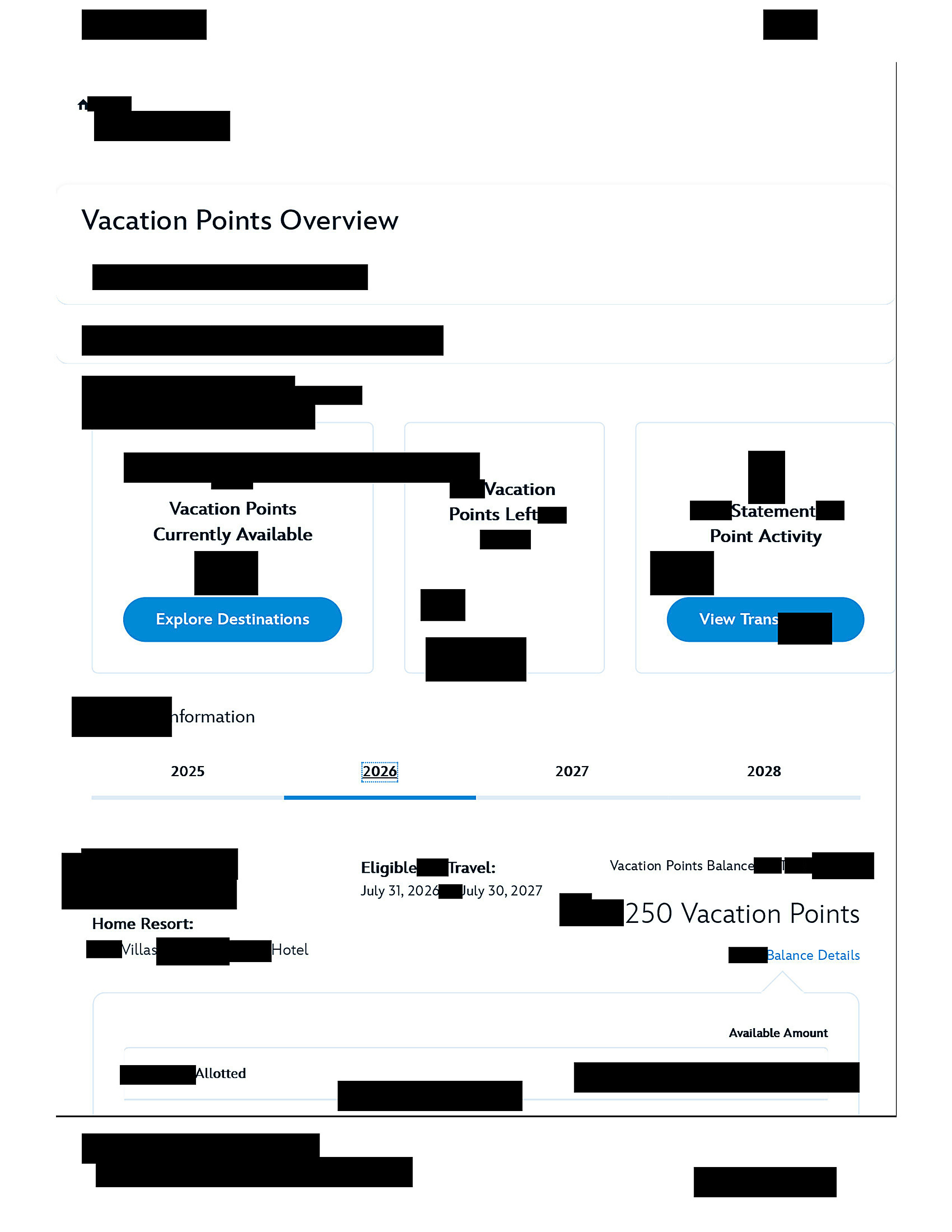 2026 Point Statement