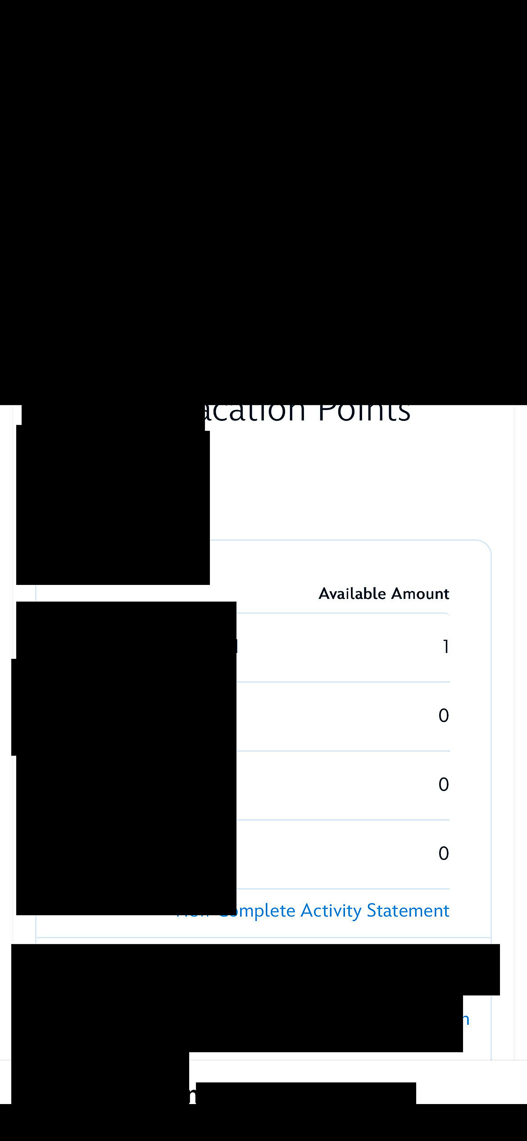 2025 Point Statement