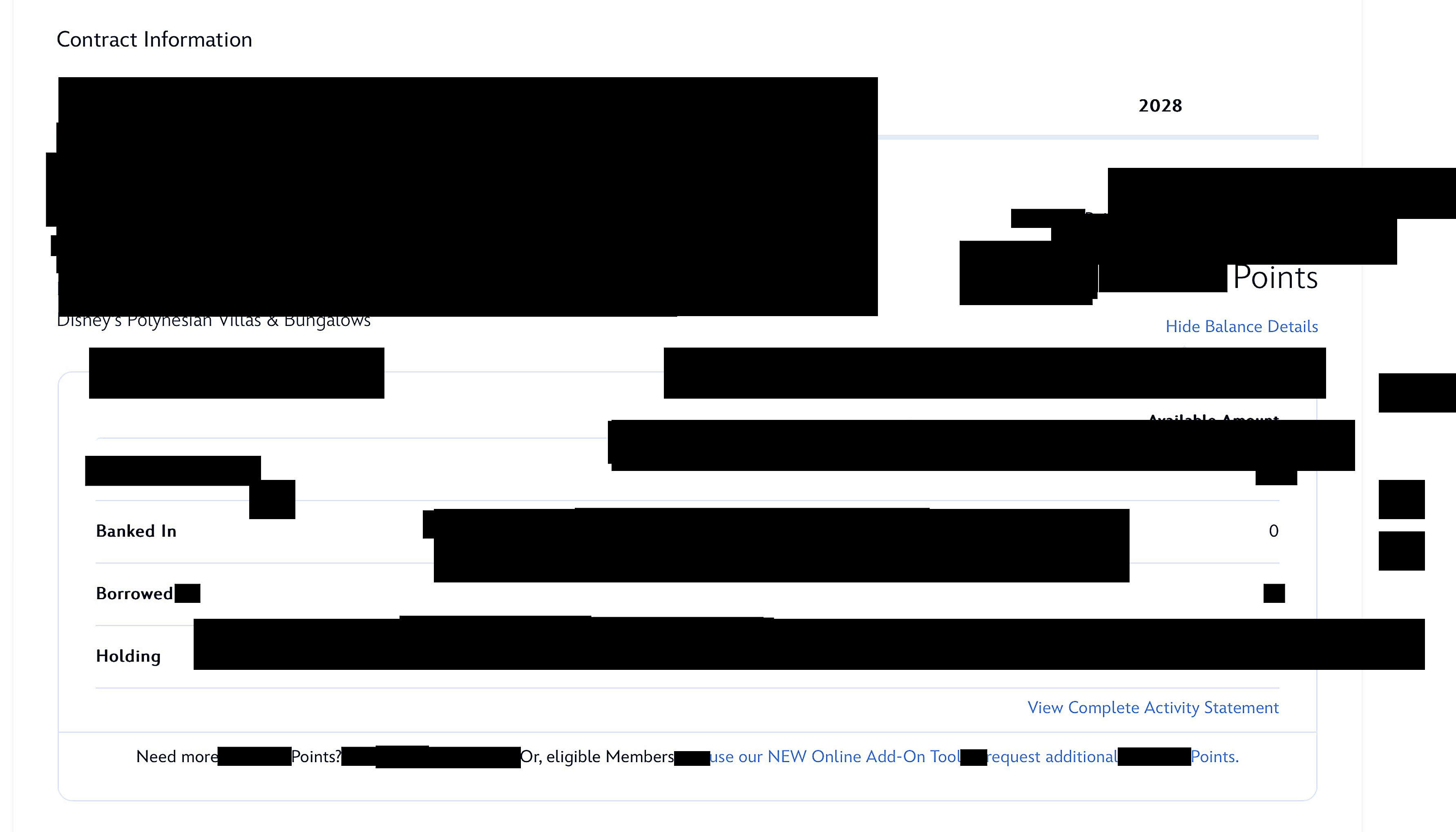 2025 Point Statement