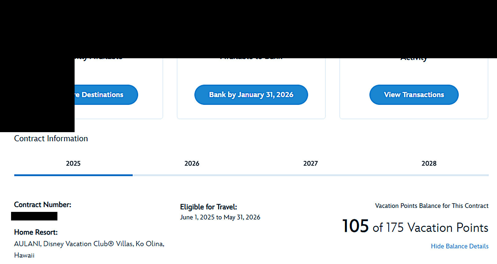 2025 Point Statement