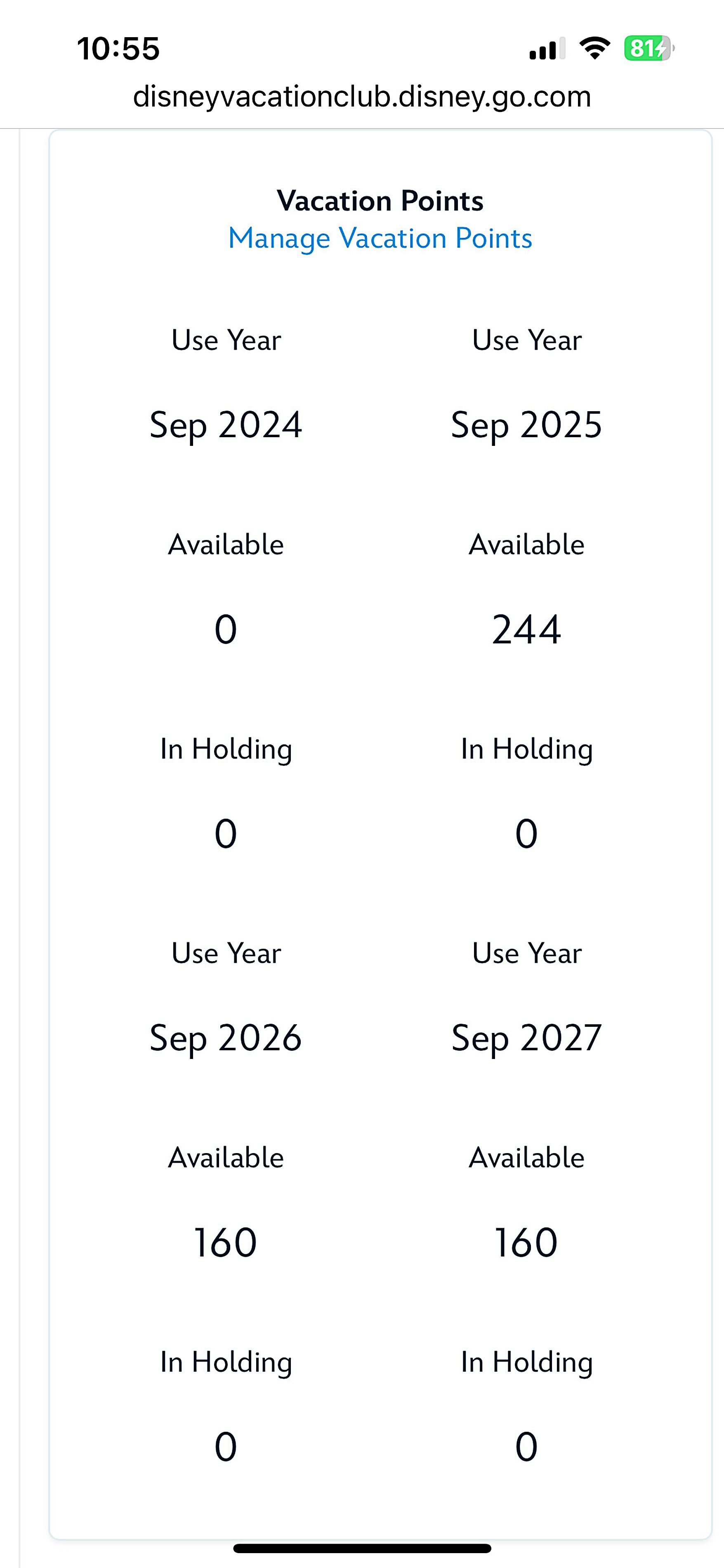 2025 Point Statement