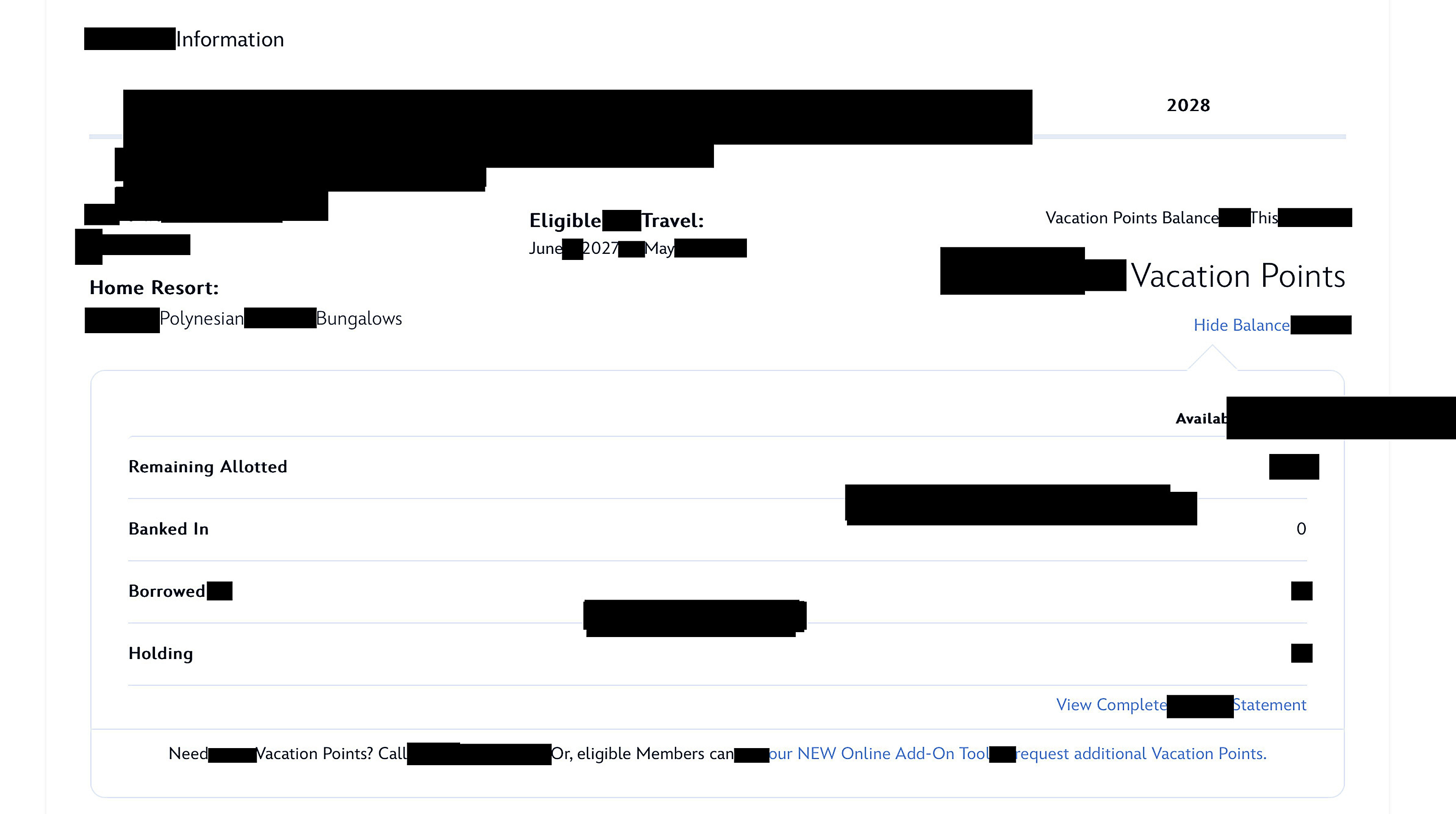 2027 Point Statement