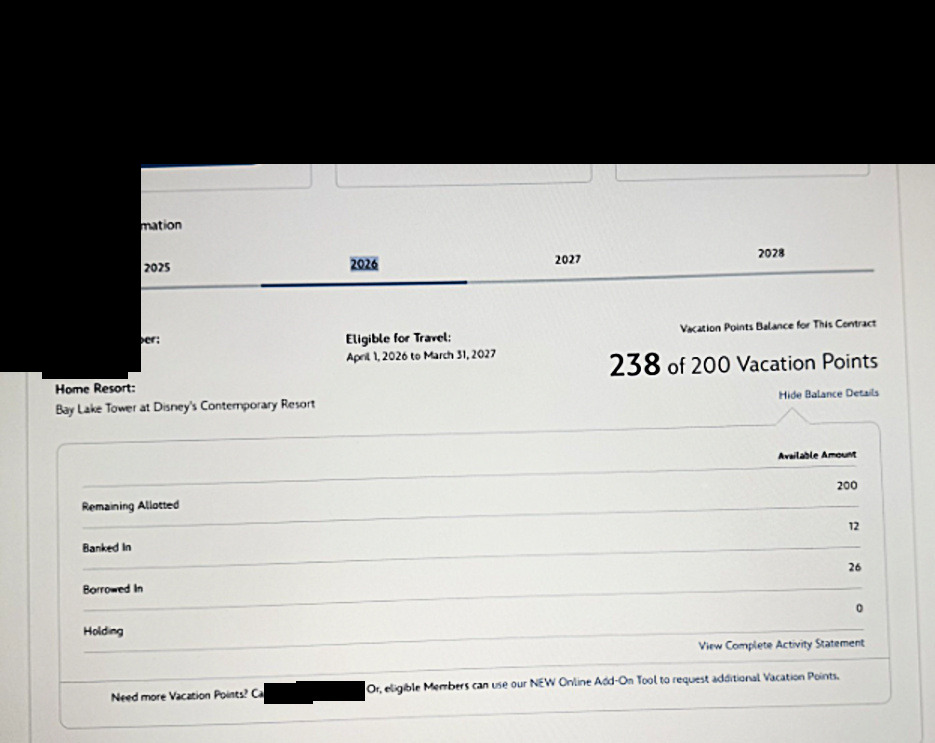 2026 Point Statement