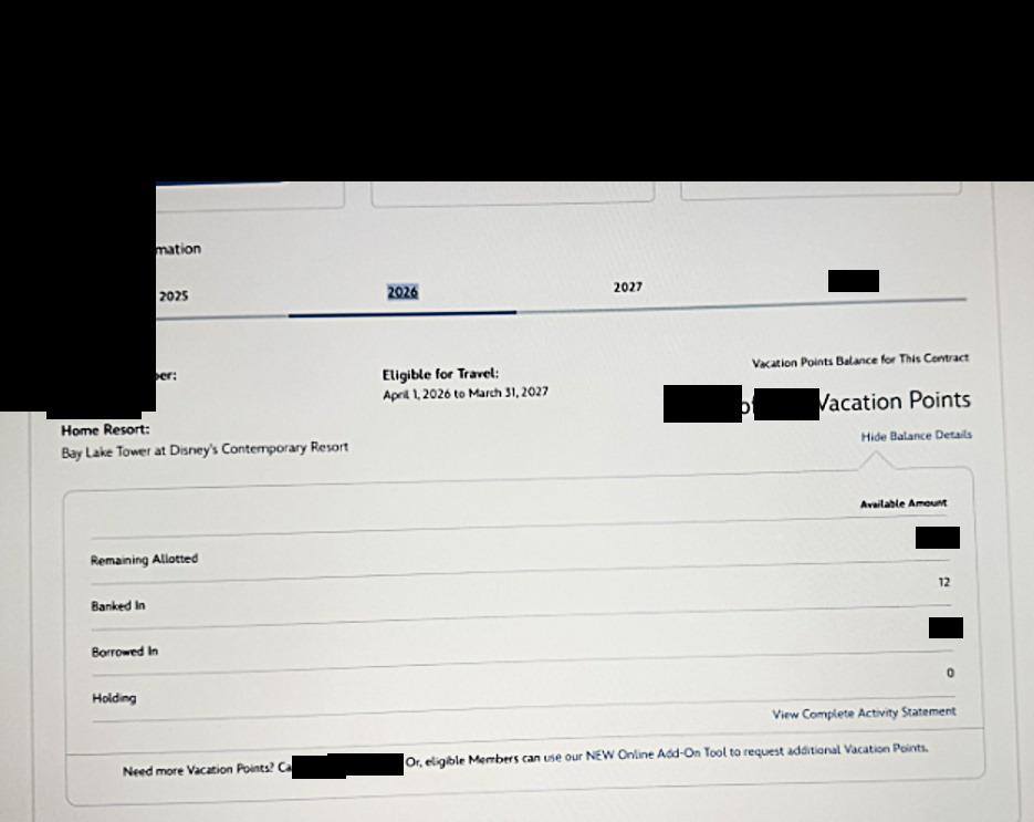 2025 Point Statement