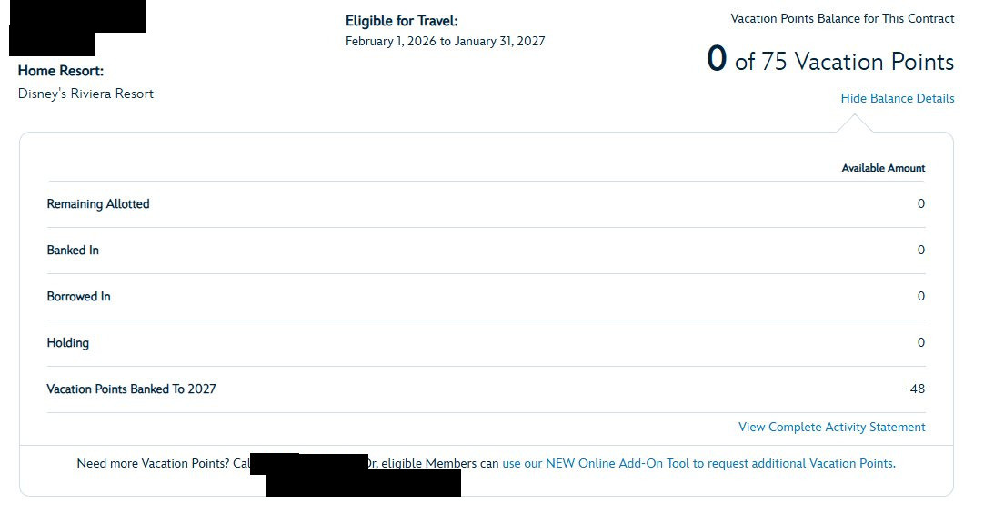 2025 Point Statement