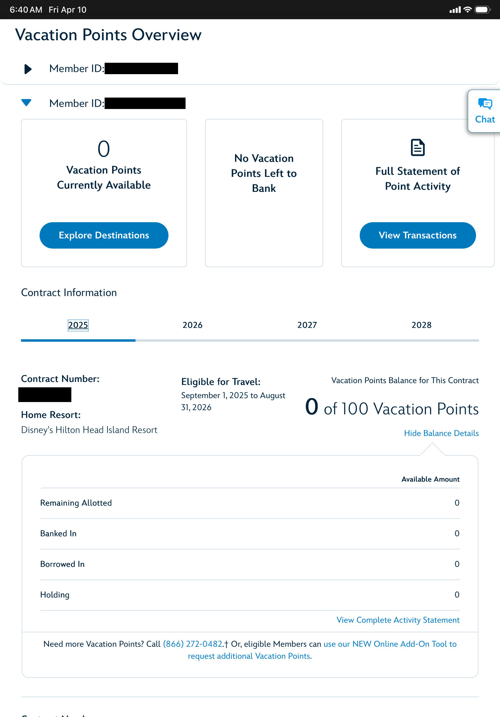 2025 Point Statement