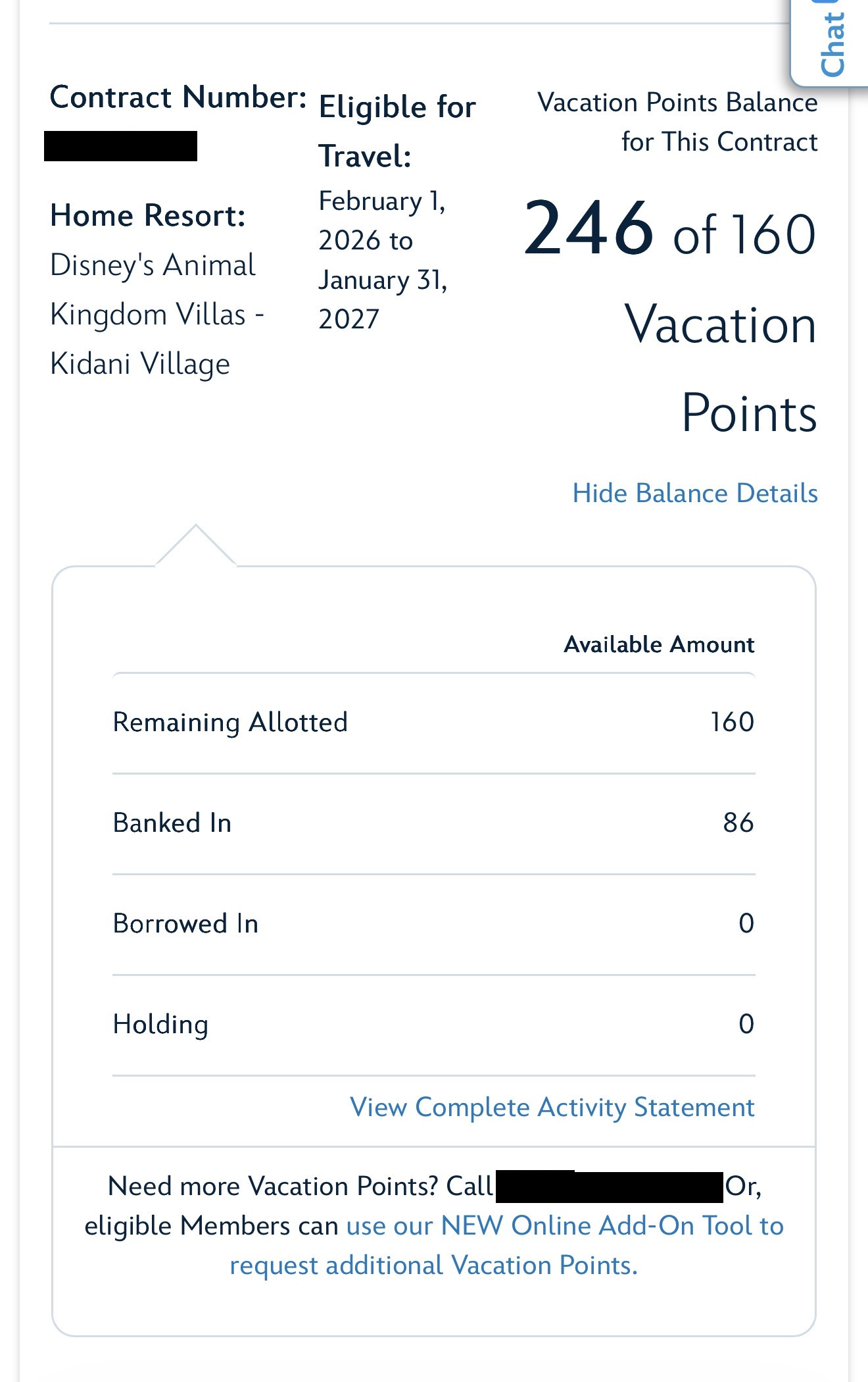 2026 Point Statement