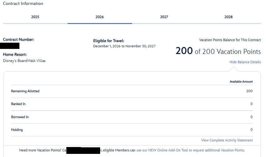 2026 Point Statement