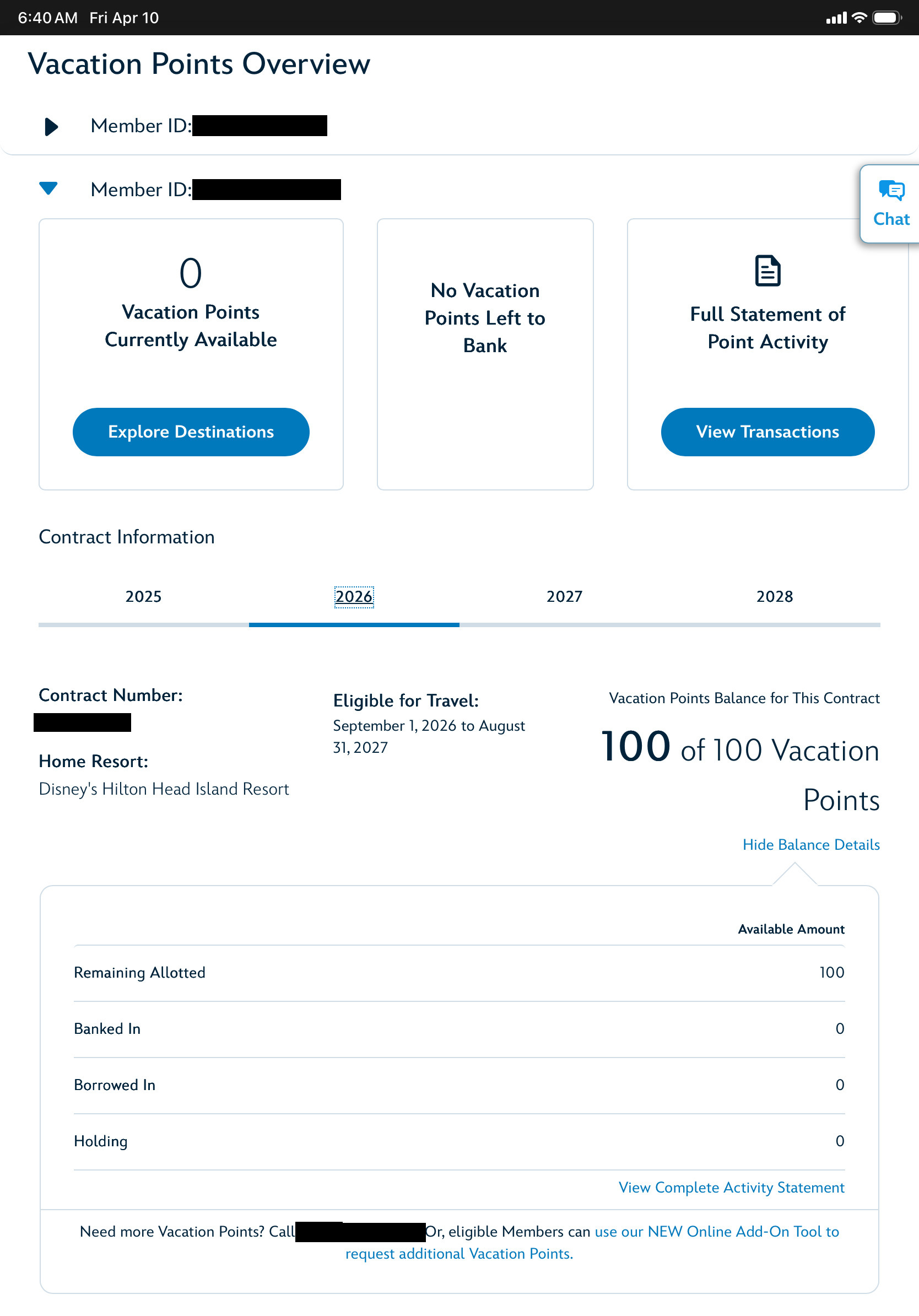 2026 Point Statement