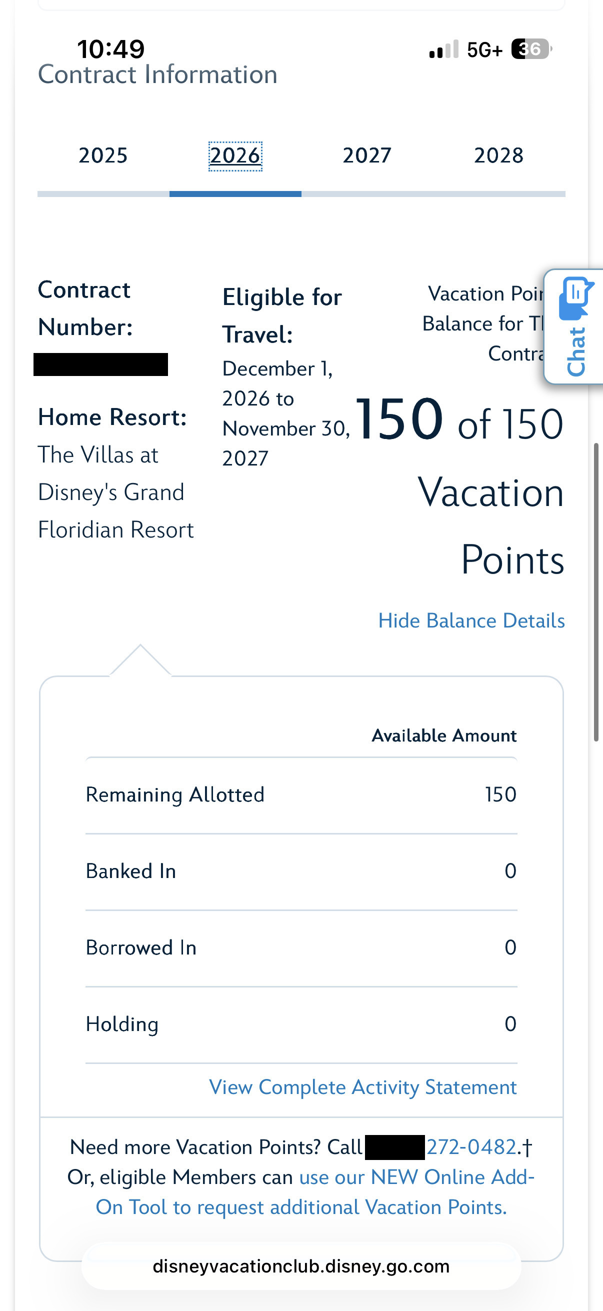 2026 Point Statement