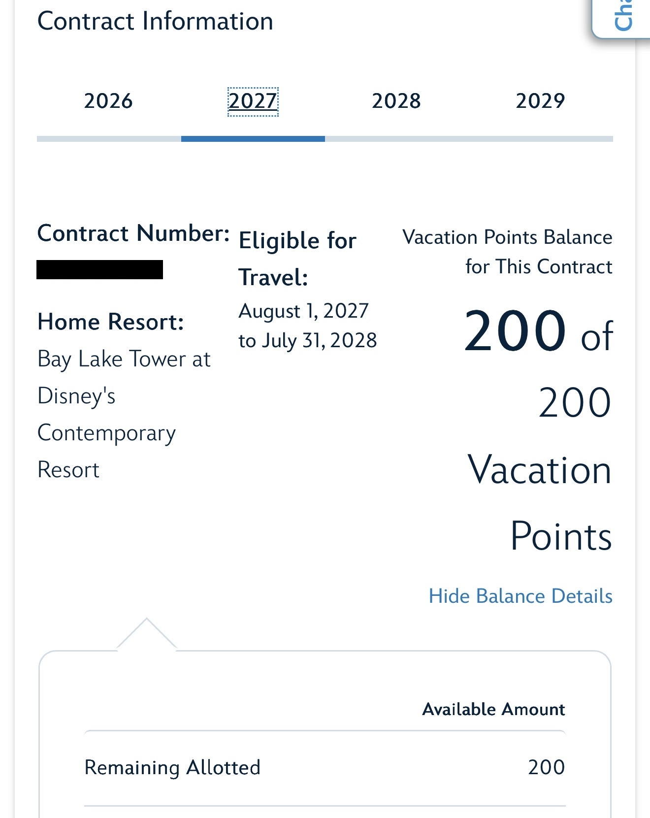 2027 Point Statement