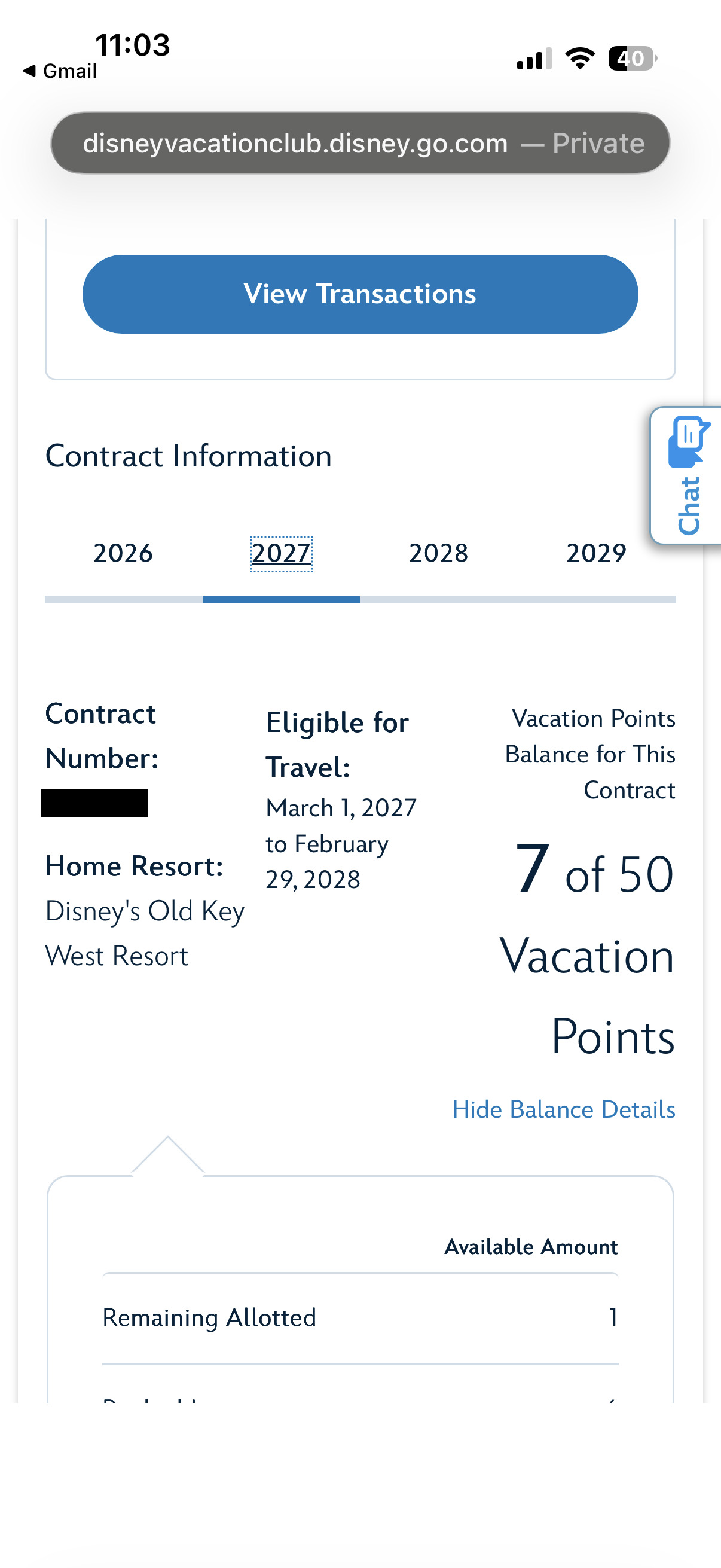 2027 Point Statement