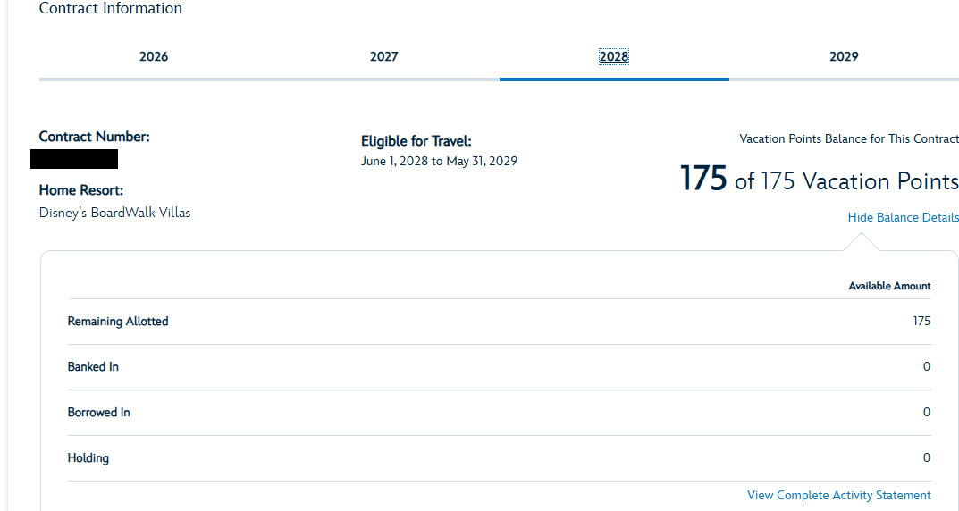 2028 Point Statement