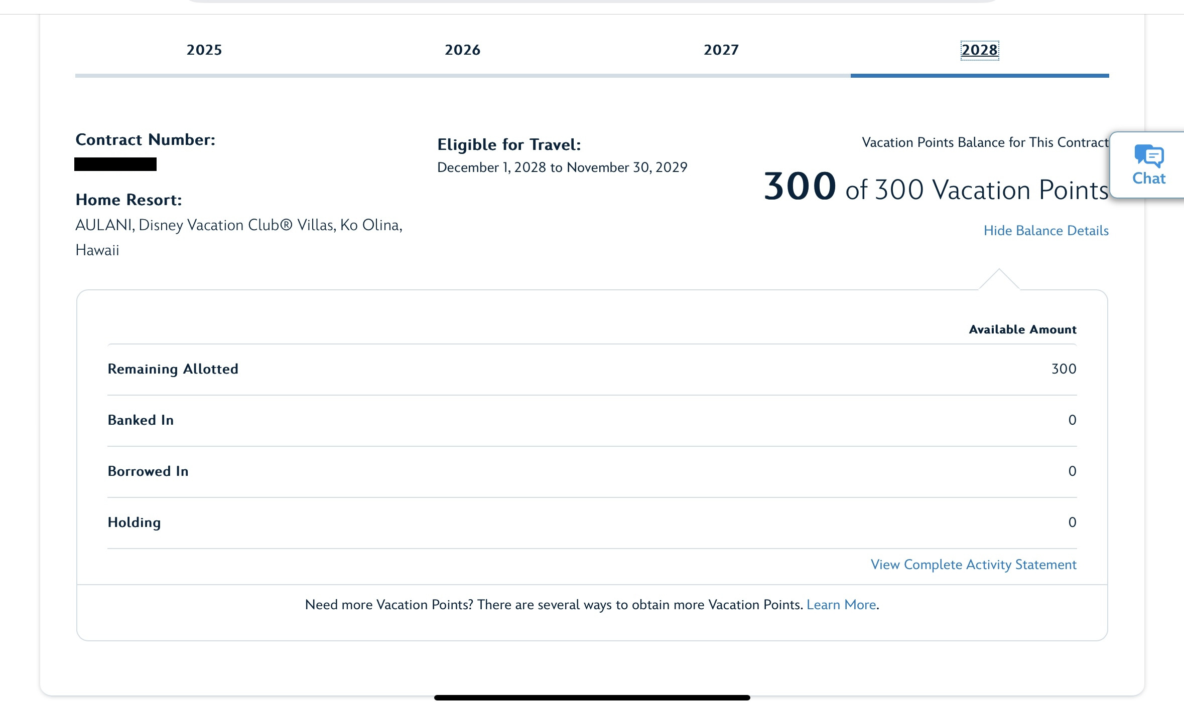 2028 Point Statement