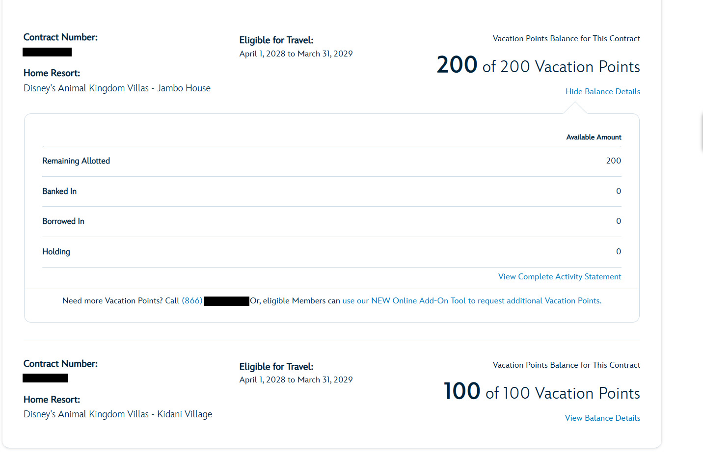 2028 Point Statement