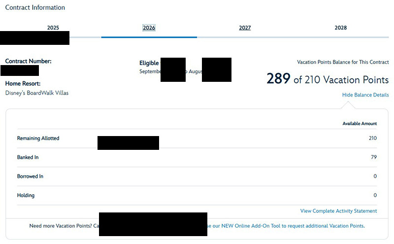 2026 Point Statement