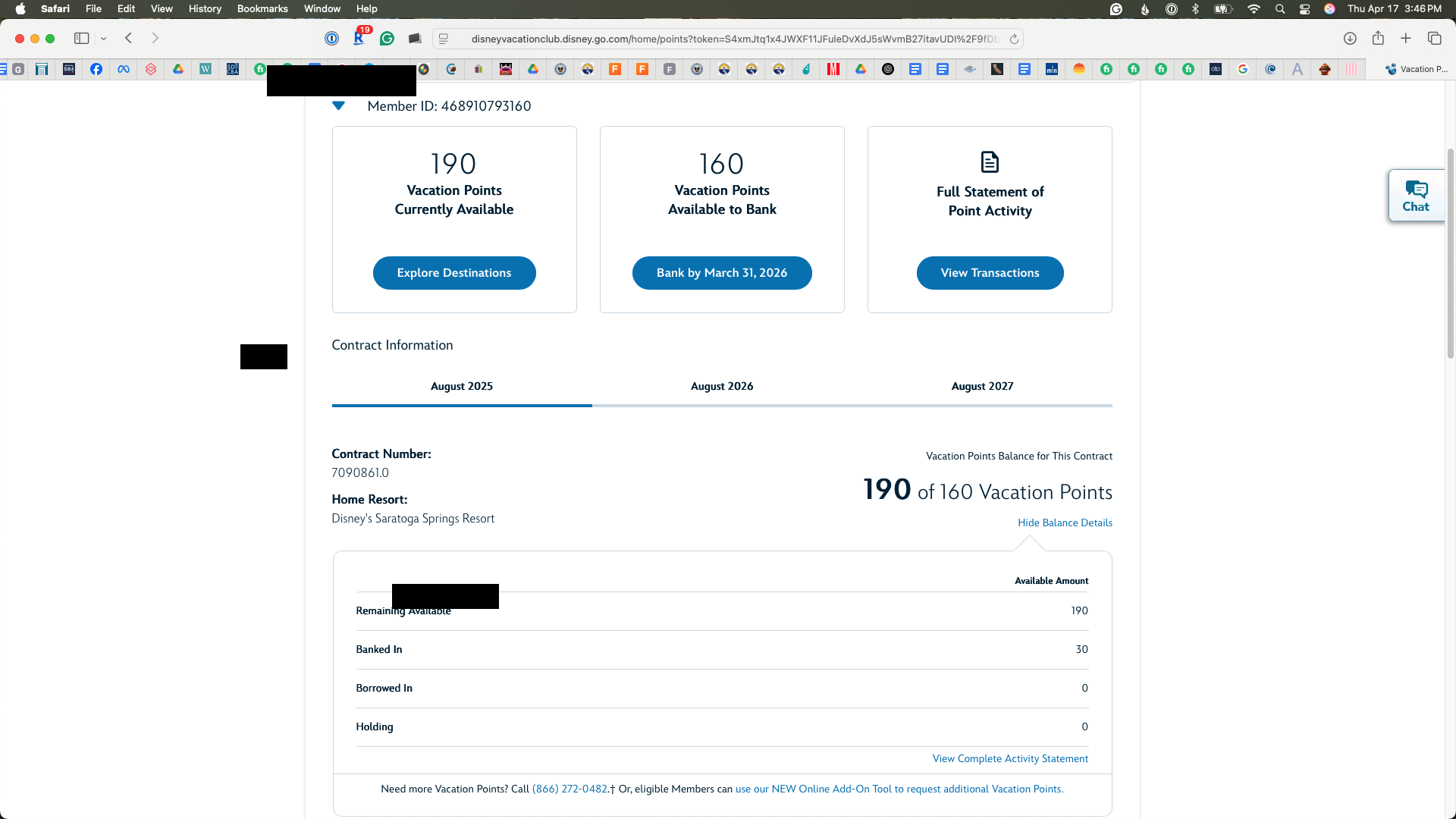 2025 Point Statement