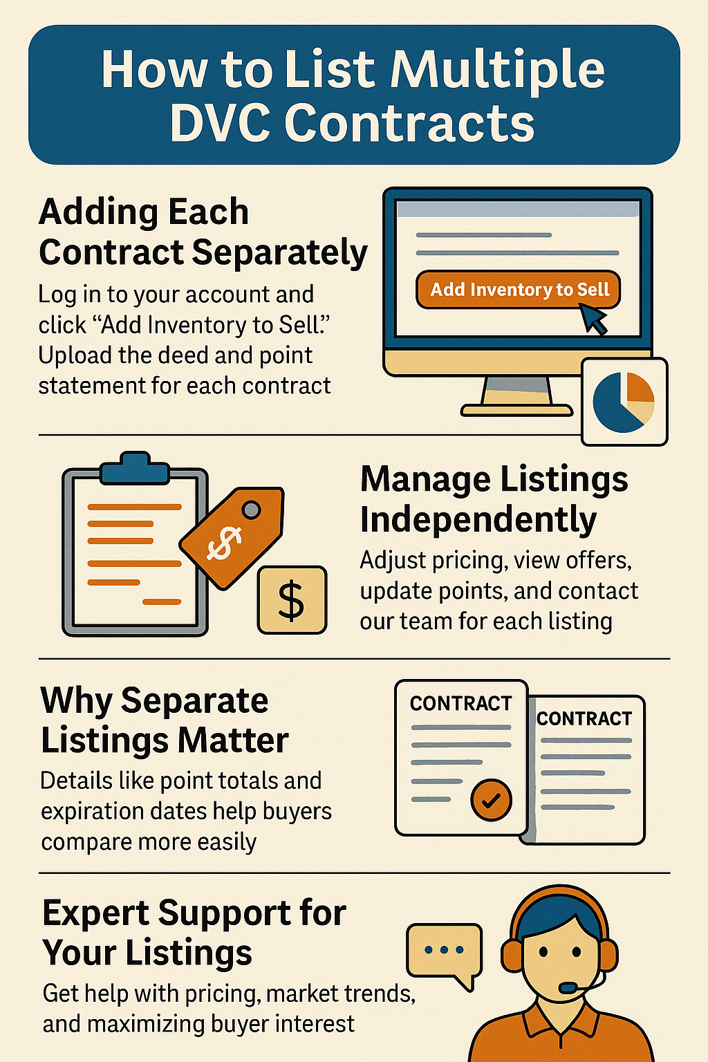 DVC Resale Listing Multiple DVC memberships